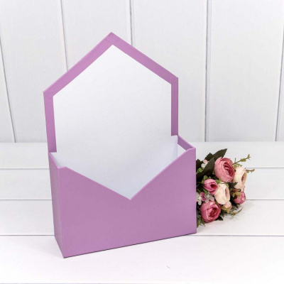 Коробка Конверт под композицию микс 20*30*7 см 1 шт