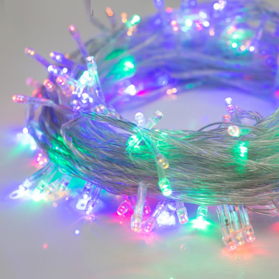 Гирлянда 11 м нить LED200-220V 8р мульти 1 шт Гирлянда 11 м нить LED200-220V 8р мульти 1 шт