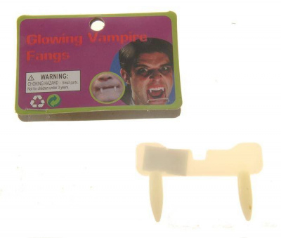 Клыки вампира светоотражающие 1 шт Клыки вампира светоотражающие 1 шт