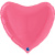 Шар фольга без рисунка Сердце 36" пастель Bubble Gum (Gr) в уп. Шар фольга без рисунка Сердце 36" пастель Bubble Gum (Gr) в уп.