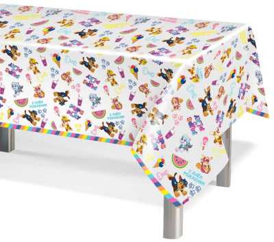 Скатерть Щенячий патруль 137*183 см 1 шт Скатерть Щенячий патруль 137*183 см 1 шт