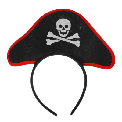 Ободок Пират 1 шт   Ободок Пират 1 шт
