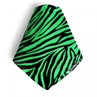 Бандана Зебра зеленый 55*55 см 1 шт Бандана Зебра зеленый 55*55 см 1 шт