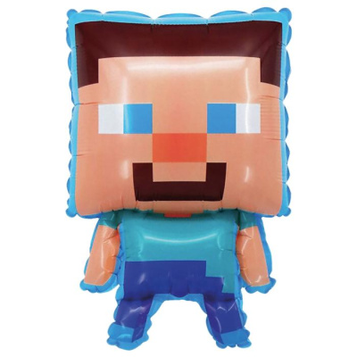 Шар фольга Фигура Пиксельный герой (FL) Шар фольга Фигура Пиксельный герой (FL)