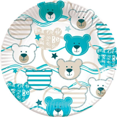 Тарелка Пати Бум бум. Мишки 23 см 6 шт Тарелка Пати Бум бум. Мишки 23 см 6 шт