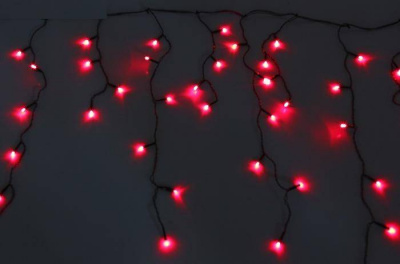 Гирлянда ш3,2 м в0,9 м нить черная LED240 8 р красный 1 шт Гирлянда ш3,2 м в0,9 м нить черная LED240 8 р красный 1 шт