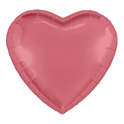 Шар фольга без рисунка Сердце 36" Кармин (Ag) Шар фольга без рисунка Сердце 36" Кармин (Ag)