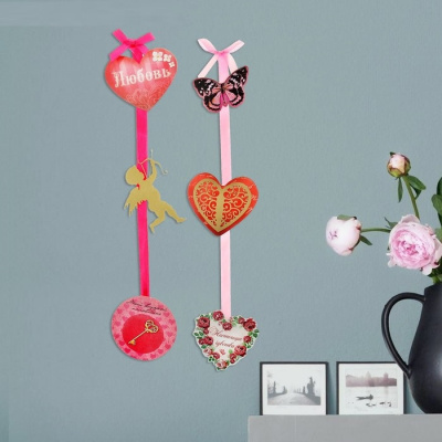 Подвеска на ленте Любовь 30 см 1 шт